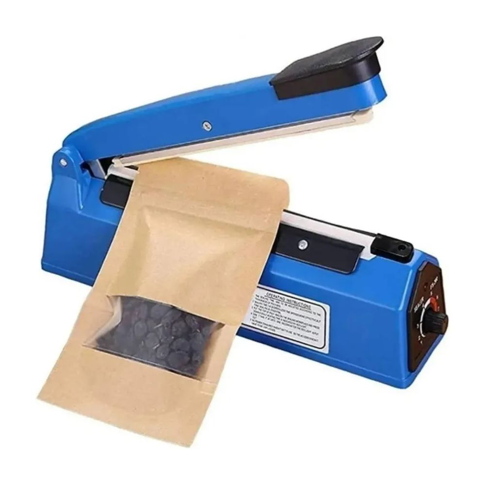 Selladora Bolsas 30 Cm Incluye Repuesto Color Azul