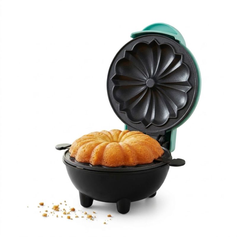 Máquina Mini Bundt Maker Eléctrica Tecnopro 750W Antiadherente