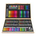 Maletín de Arte Artist Kit 180 Piezas con Lápices Colores y Acuarelas