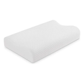Almohada Cervical Viscoelástica Tecnopro Ortopédica Antiácaros Ergonómica Blanco