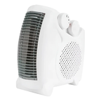 Caloventor Eléctrico Portátil Termoventilador 600W Blanco