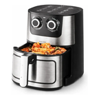 Freidora De Aire 10 Litros 2400w Digital Doble Control Acero Inoxidable