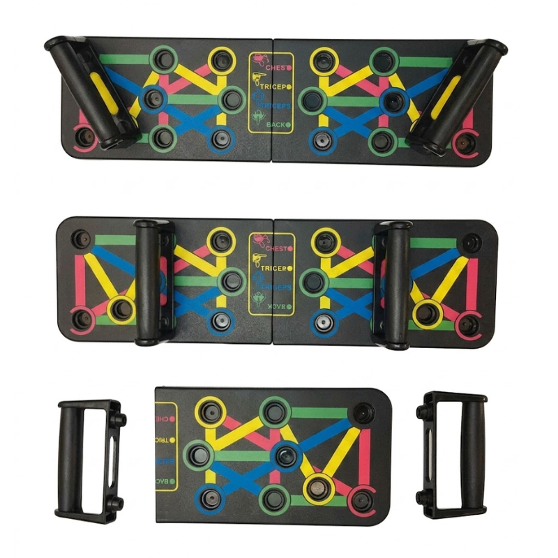 Tabla De Ejercicios Casa Fit Arm Flexion Crush Black