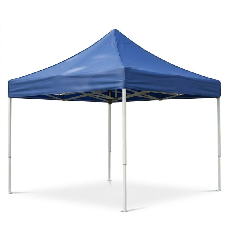 Repuesto Toldo Carpa 3x3m Azul Poliéster Impermeable Protección UV