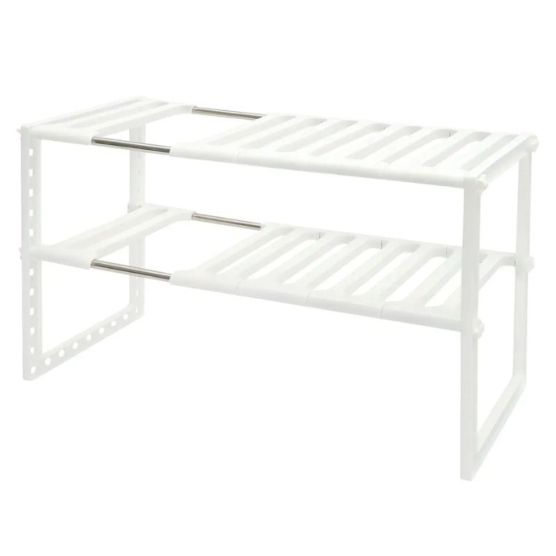 Estante Organizador Ajustable blanco Cocina Multiuso