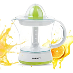Exprimidor de Jugo Eléctrico Sokany 0.7L Blanco/Verde