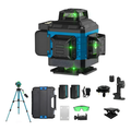 Nivel Laser 16 Líneas Verde 360 Y Trípode 1 Metro Ajustable