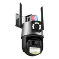 Cámara Seguridad 8MP Exterior Wifi Visión Nocturna 360° PTZ IP66
