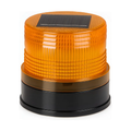 Baliza Solar LED Intermitente IP68 Impermeable Recargable Roja