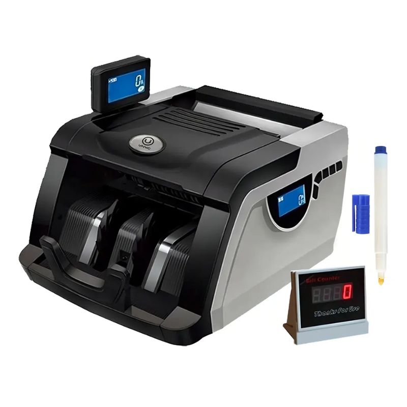 Contadora De Billetes Máquina Cuenta Dinero Falsos Detector