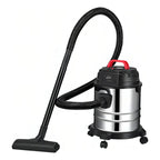 Aspiradora Industrial Hogar 18 Litros 1800w Acero Inoxidable Seco Y Húmedo 44x32 Cm