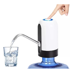 Dispensador Para Botellon Bomba Sifon De Agua Electrico Usb Color Blanco