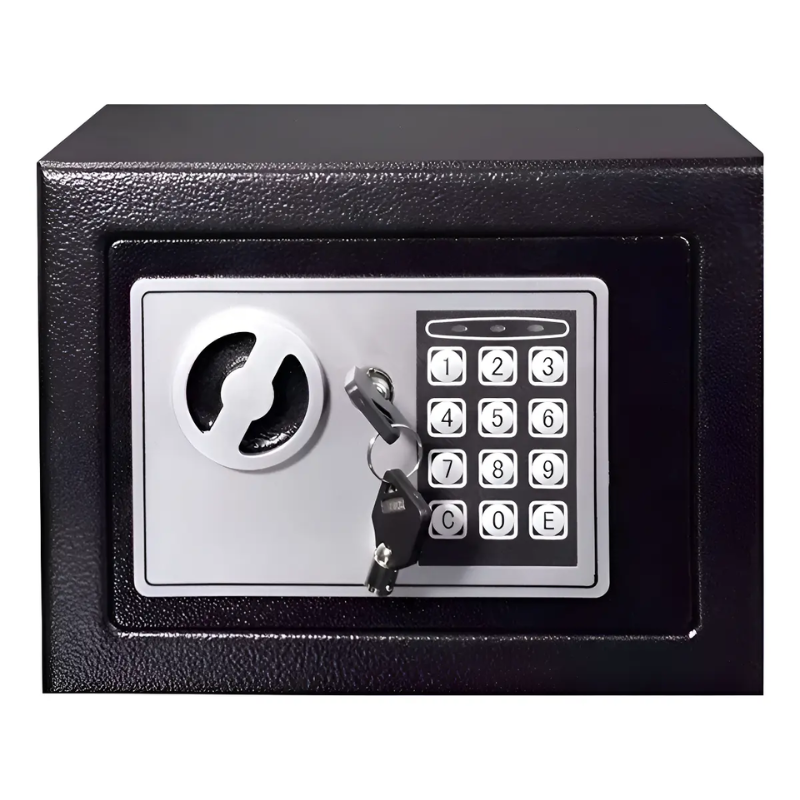 Caja Fuerte de Seguridad Electrónica con Teclado Combinación Llave