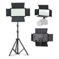 Panel De Led Video Fotografía Foco Reflector Luz Fotográfica Profesional Led-800