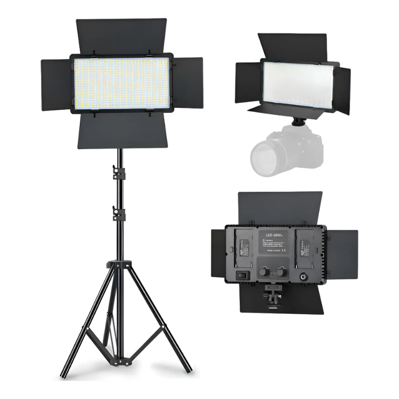 Panel De Led Video Fotografía Foco Reflector Luz Fotográfica Profesional Led-800