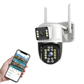 Cámara IP Motorizada Exterior WiFi 3MP Full HD PTZ Visión Nocturna