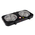 Anafe Eléctrico Doble Espiral 2000w Portátil Cocina Eléctrica
