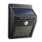 Foco Solar 30 Led 3w Exterior Luminaria Solar Led