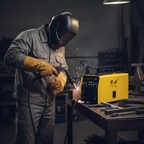 Soldadora Inverter Mig Mma 250a Digital Monofásica Amarillo