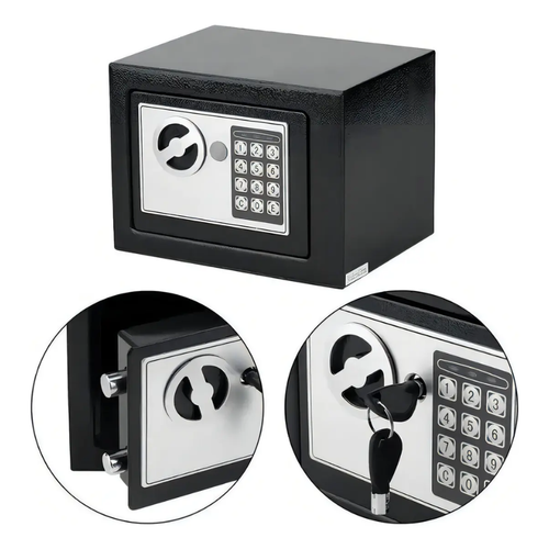 Caja Fuerte de Seguridad Electrónica con Teclado Combinación Llave
