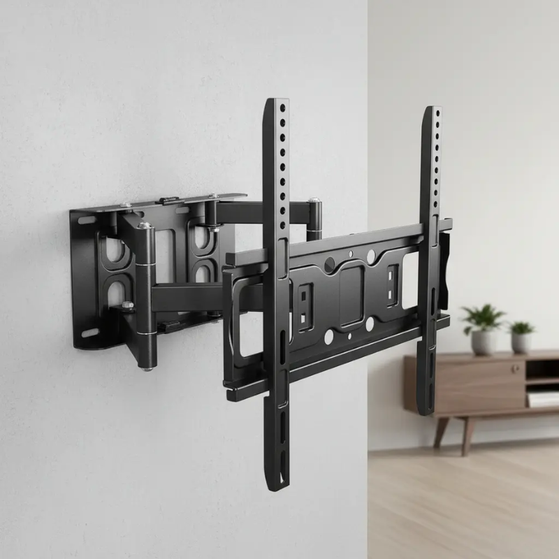 Soporte Tv Doble Brazo 32 A 85 Inclinacion Regulación 50kg