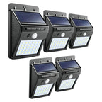 Foco Solar 30 Led 3w Exterior Luminaria Solar Led
