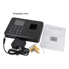 Huellero Reloj Control de Asistencia con Huella Digital y Pantalla LCD