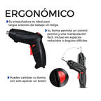 Kit Destornillador Eléctrico Recargable Inalámbrico Mini 48 Piezas