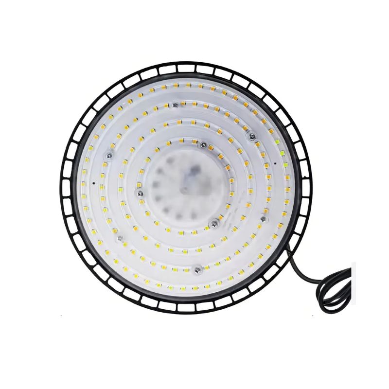 Foco Led Campana Plano Ufo 200w Industrial 20.000 Lumenes Ip65 6000k