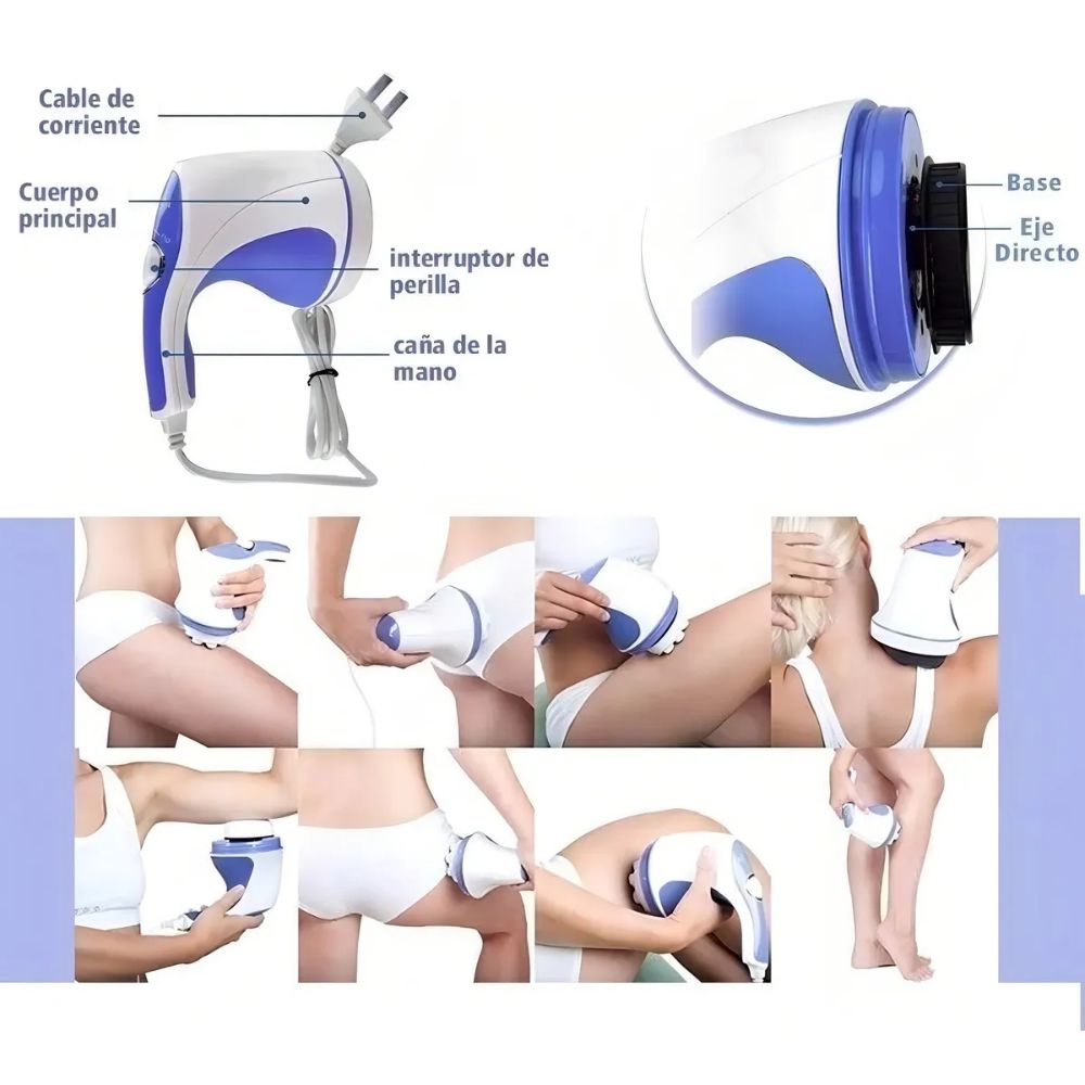 Masajeador Eléctrico Relax & Tone Muscular Tonificador