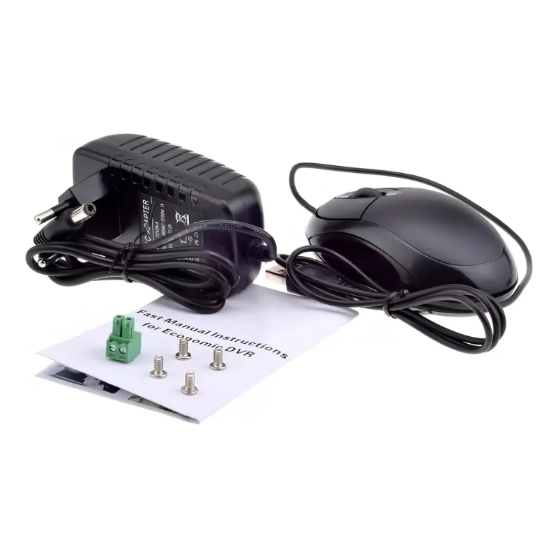 Kit 4 Camaras De Seguridad Con Dvr Interior Y Exterior