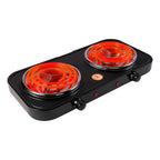 Anafe Eléctrico Doble Espiral 2000w Portátil Cocina Eléctrica