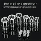 Caja Herramientas Set Kit Juego Dados Chicharra Llaves Corona 82 Piezas