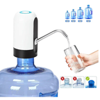 Dispensador Para Botellon Bomba Sifon De Agua Electrico Usb Color Blanco