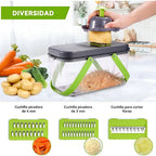 Picadora Cortadora de Verduras y Frutas con Contenedor