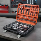 Kit Herramientas 108 Piezas con Caja Transporte Ergonómico