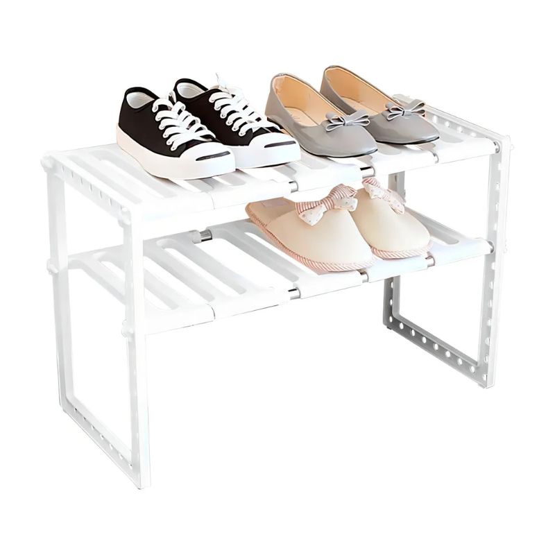 Estante Organizador Ajustable blanco Cocina Multiuso