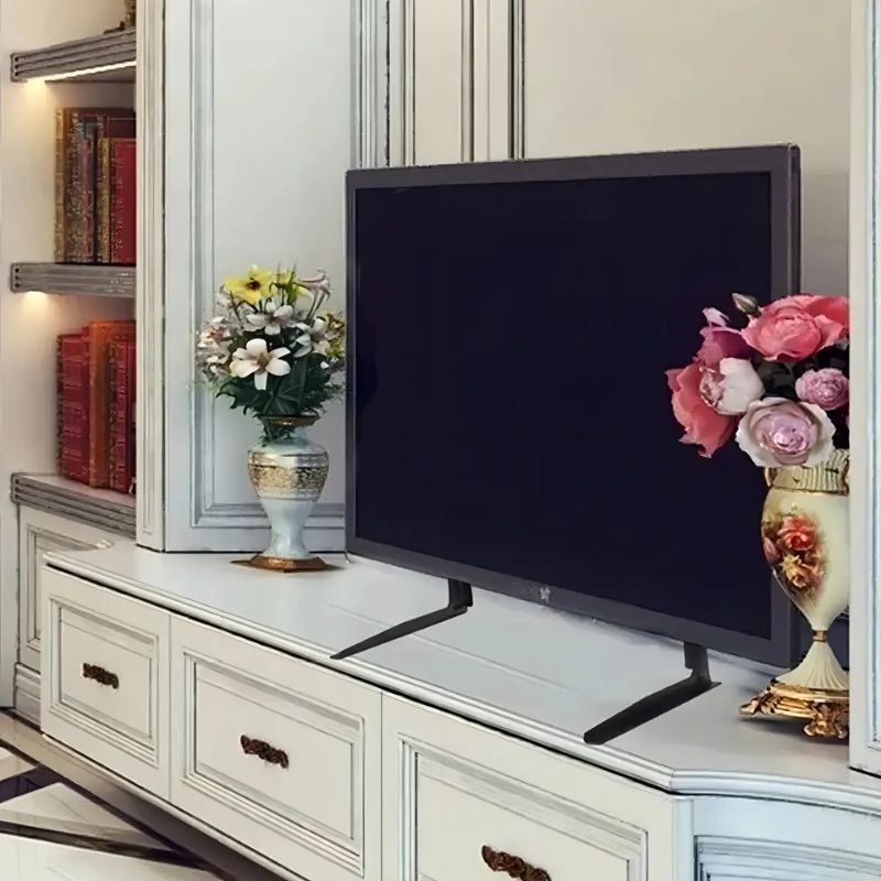 Soporte Base Tv Sobre Mesa Universal De 37 A 75 Color Negro