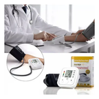 Tensiómetro Digital Medidor Presion Arterial Pulso de Brazo Color Blanco