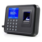 Huellero Reloj Control de Asistencia con Huella Digital y Pantalla LCD
