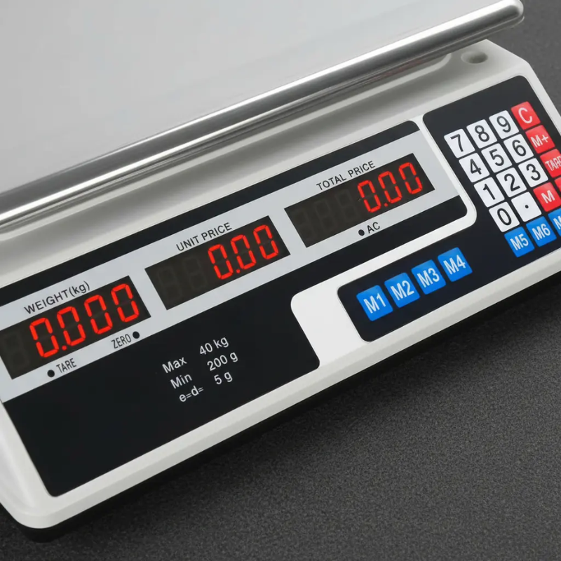 Balanza Comercial Digital 40kg Pantalla LED