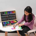Maletín de Arte Artist Kit 180 Piezas con Lápices Colores y Acuarelas