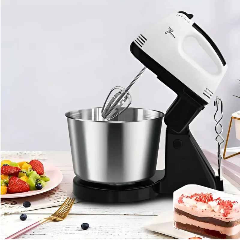 Batidora Pedestal Yonsa 380w Con Bol De Acero De 4L