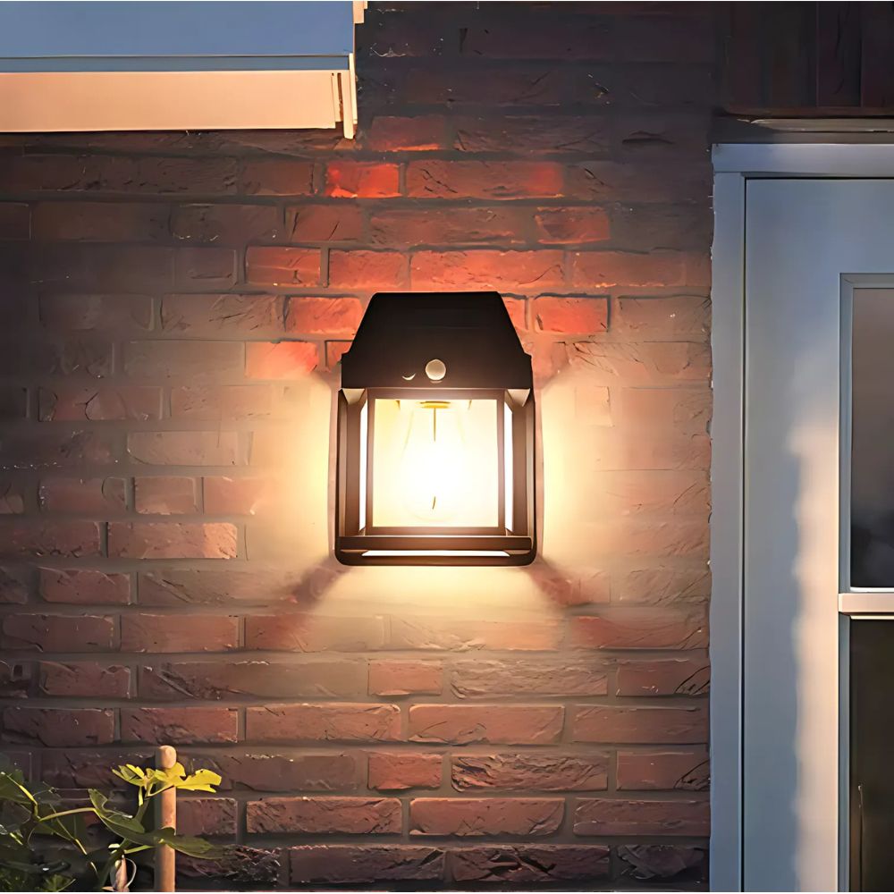 Lámpara De Pared Solar Para Exteriores Led Colonial