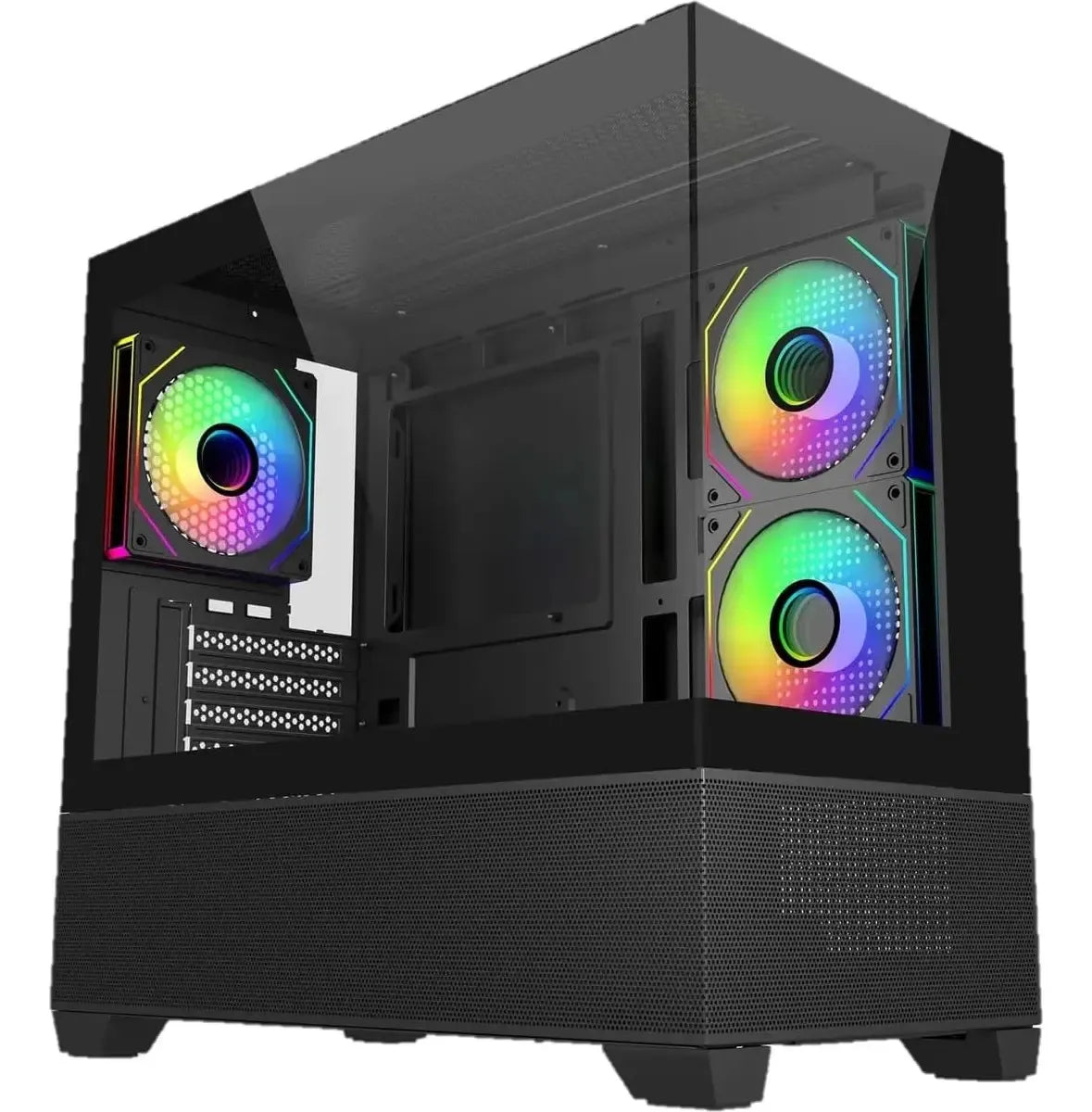 Gabinete Cooler Master Elite 490 Micro Atx/itx Cristal