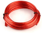 Kit de Cables Para Amplificador 1500 Watts Subwoofer RCA Rojo/Azul