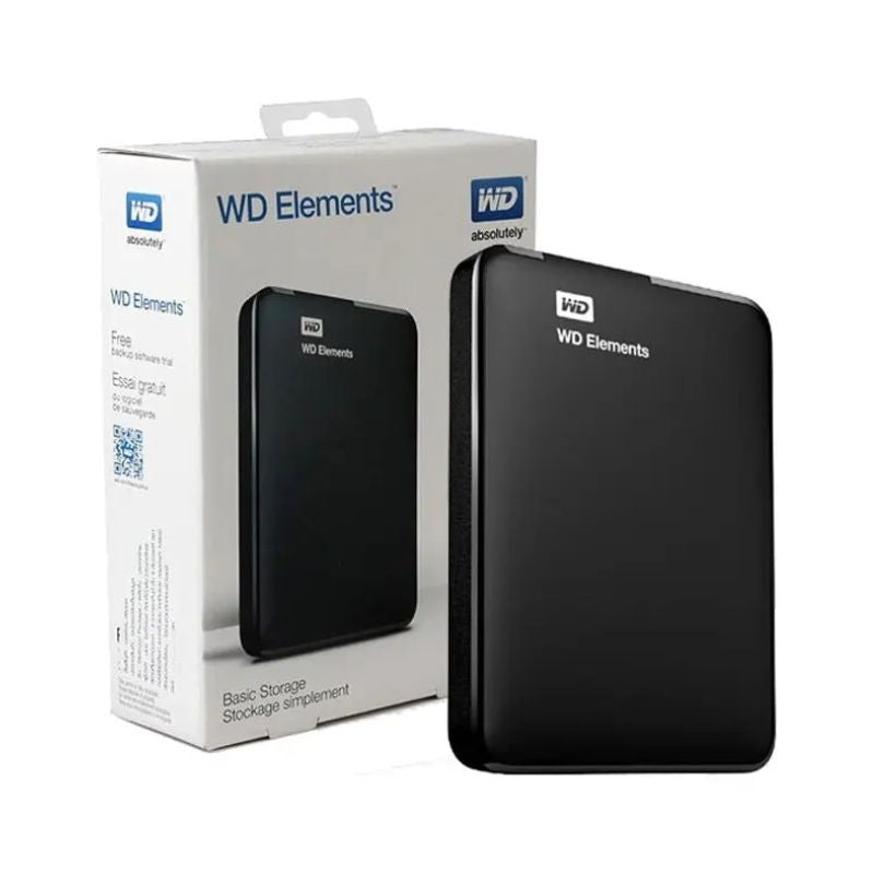 Disco Duro Externo Western Digital WD Elements Portable WDBU6Y0020BBK 2TB