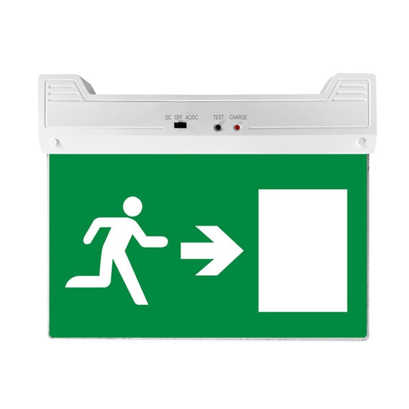 Señalética LED de Emergencia Salida Icono 3W Certificada SEC Luz de Emergencia