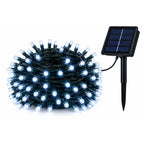 Guirnalda Solar Navideña 300 LED 30 Metros Colores