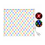 Malla de Luces LED Navideñas 3x3 Metros 220V Colores